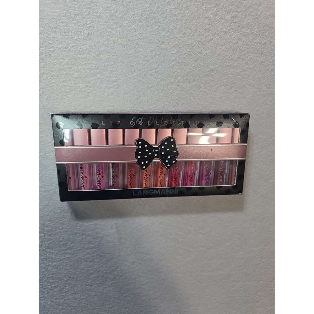 12Pcs Lip gloss Collection Makeup Set, Shiny Smooth Soft Liquid